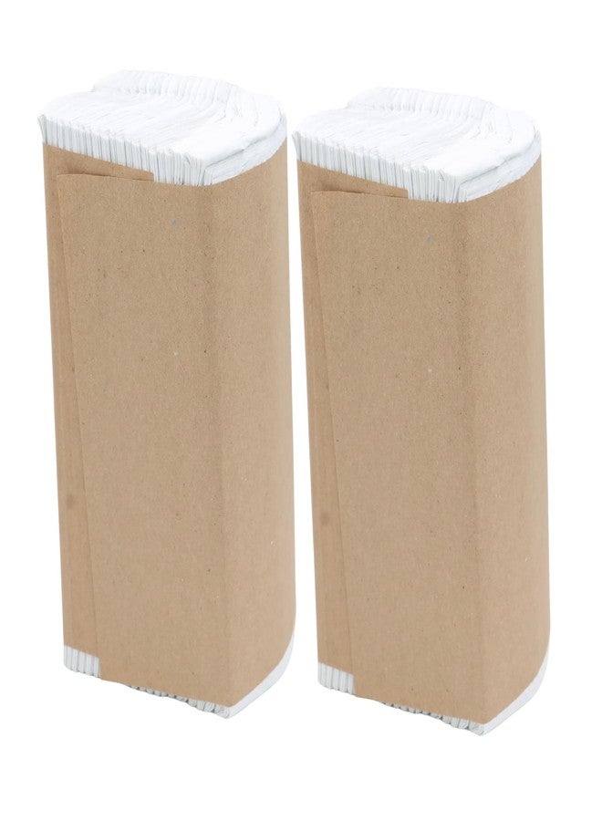 Henry Schein Right Choice C-Fold Paper Towels – 2-Pack (Total of 396 Towels), 1-Ply, White, Disposable & Absorbent, Ideal for Medical & Dental Offices, Restrooms & General Use - Image 1